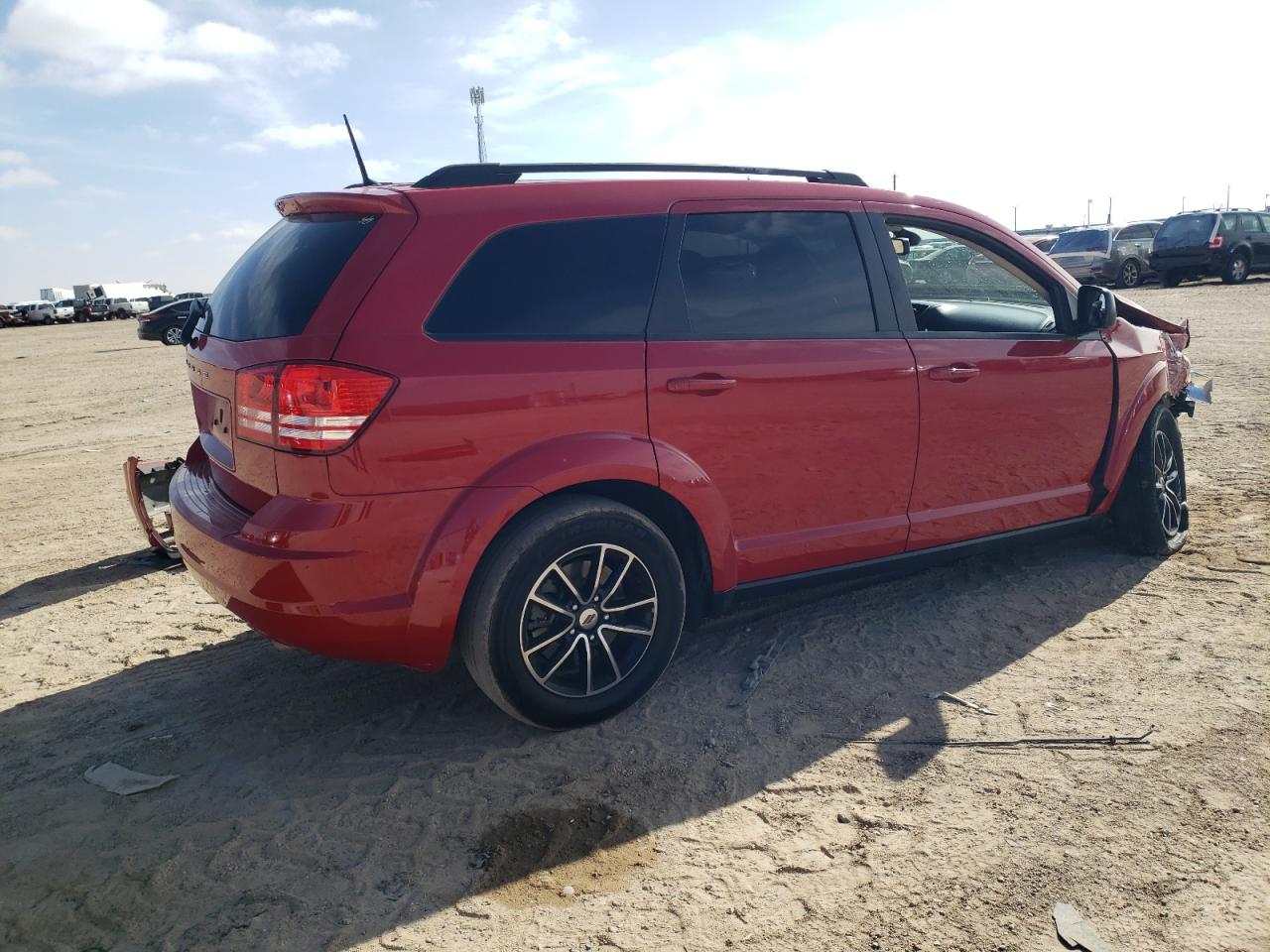 Image 3 of 2018 DODGE JOURNEY SE 2018 with VIN 3C4PDCAB9JT506872