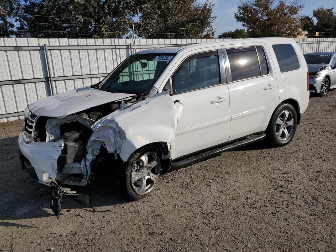 Изображение 1 2013 HONDA PILOT EXL 2013 с VIN 5FNYF3H56DB032560