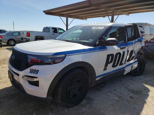 Image 1 of 2021 FORD EXPLORER POLICE INTERCEPTOR 2021 with VIN 1FM5K8AW3MNA13735