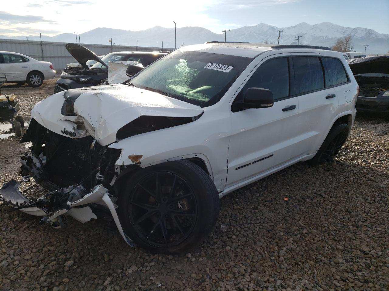 Image 1 of 2020 JEEP GRAND CHEROKEE OVERLAND 2020 with VIN 1C4RJFCG4LC163513
