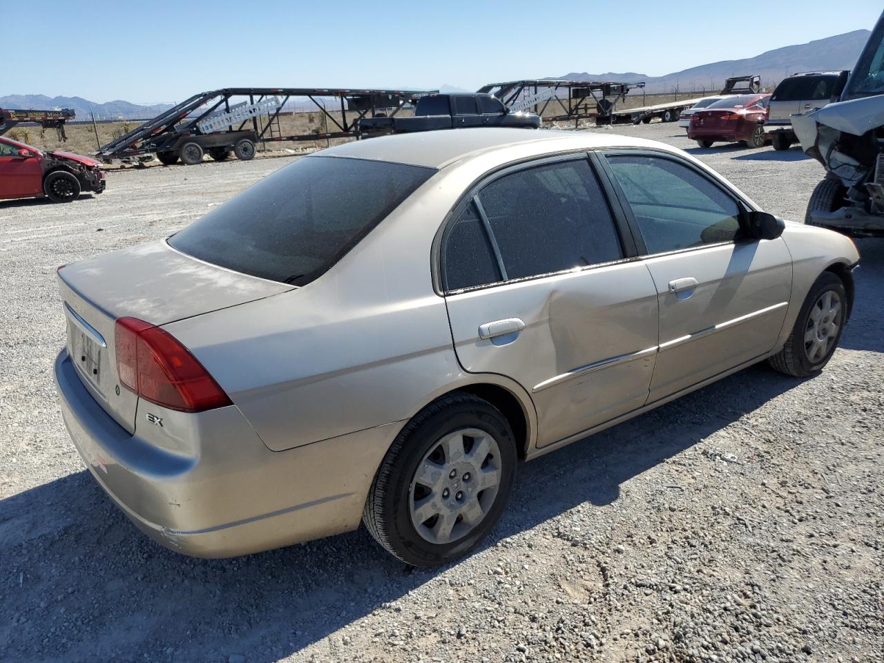 Image 3 of 2002 HONDA CIVIC EX 2002 with VIN JHMES26762S003622