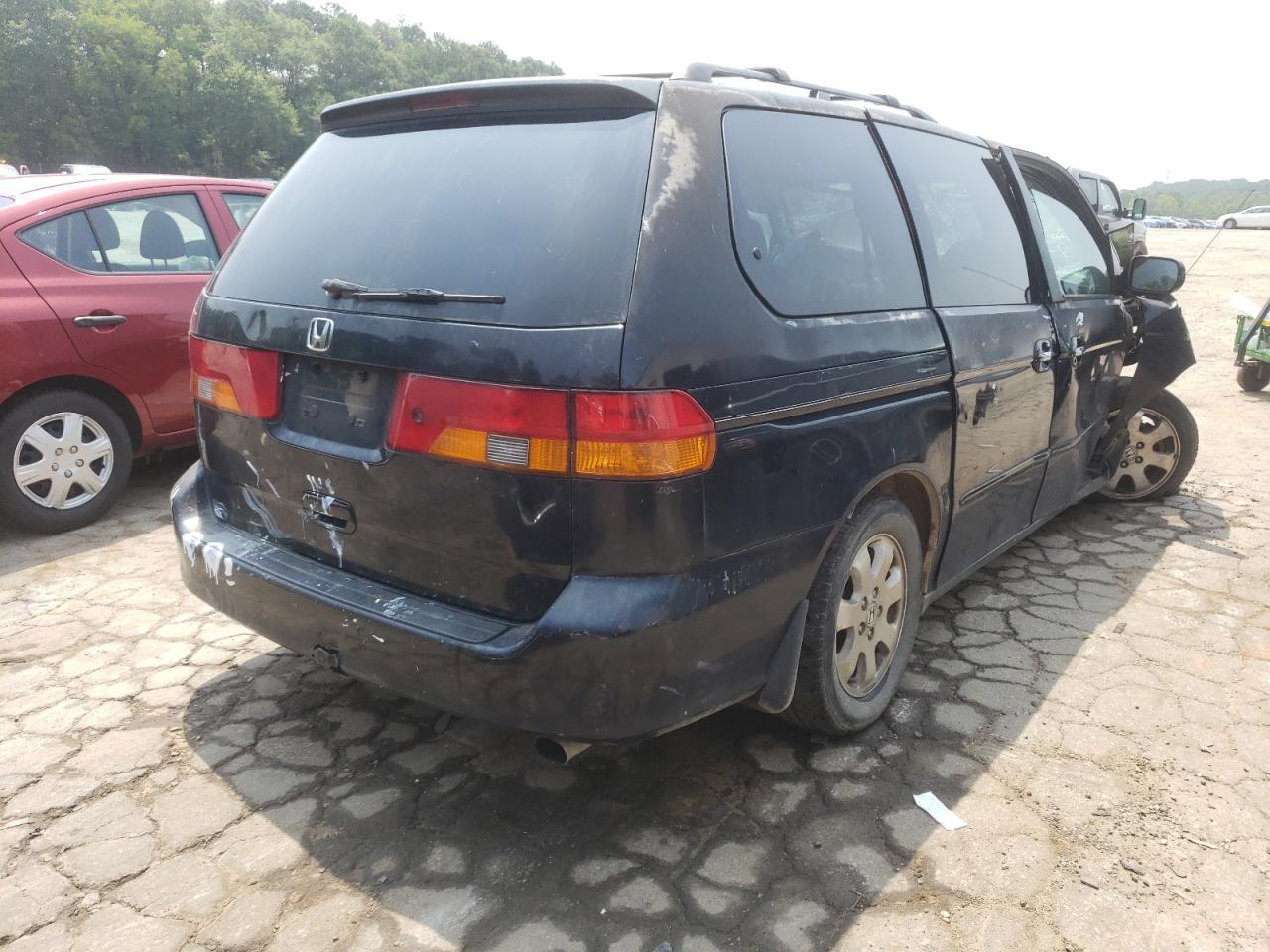 Image 3 of 2003 HONDA ODYSSEY EXL 2003 with VIN 5FNRL18943B056696