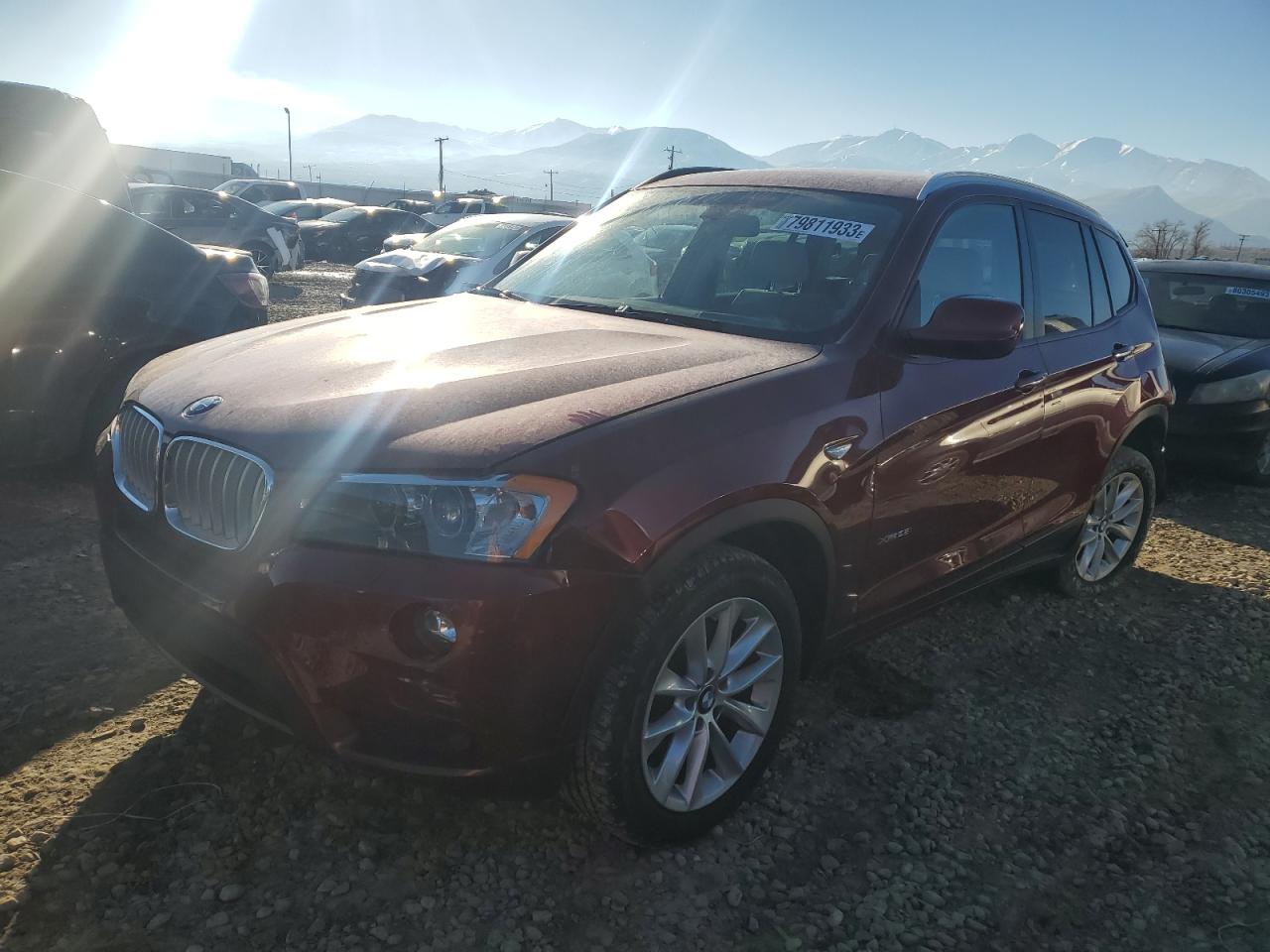 Obraz 1 z 2014 BMW X3 XDRIVE28I 2014 z VIN 5UXWX9C53E0D37112