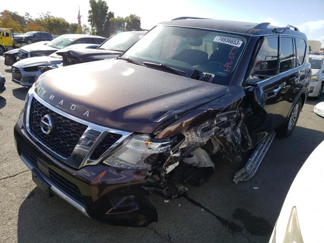 Изображение 1 2018 NISSAN ARMADA SV 2018 с VIN JN8AY2ND6J9052271