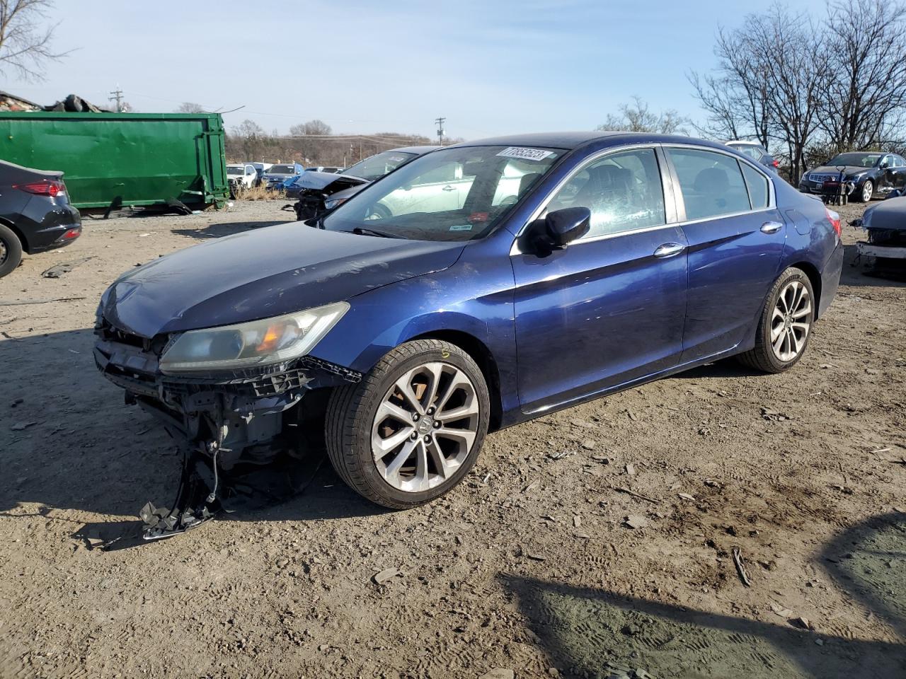 Изображение 1 2013 HONDA ACCORD SPORT 2013 с VIN 1HGCR2F54DA012977