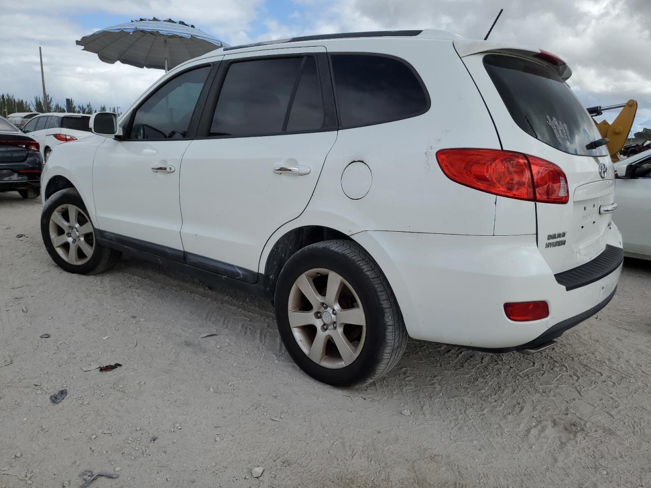 Image 2 of 2008 HYUNDAI SANTA FE SE 2008 with VIN 5NMSH13EX8H145735