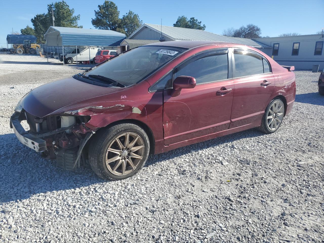 Image 1 of 2007 HONDA CIVIC LX 2007 with VIN 1HGFA165X7L049345
