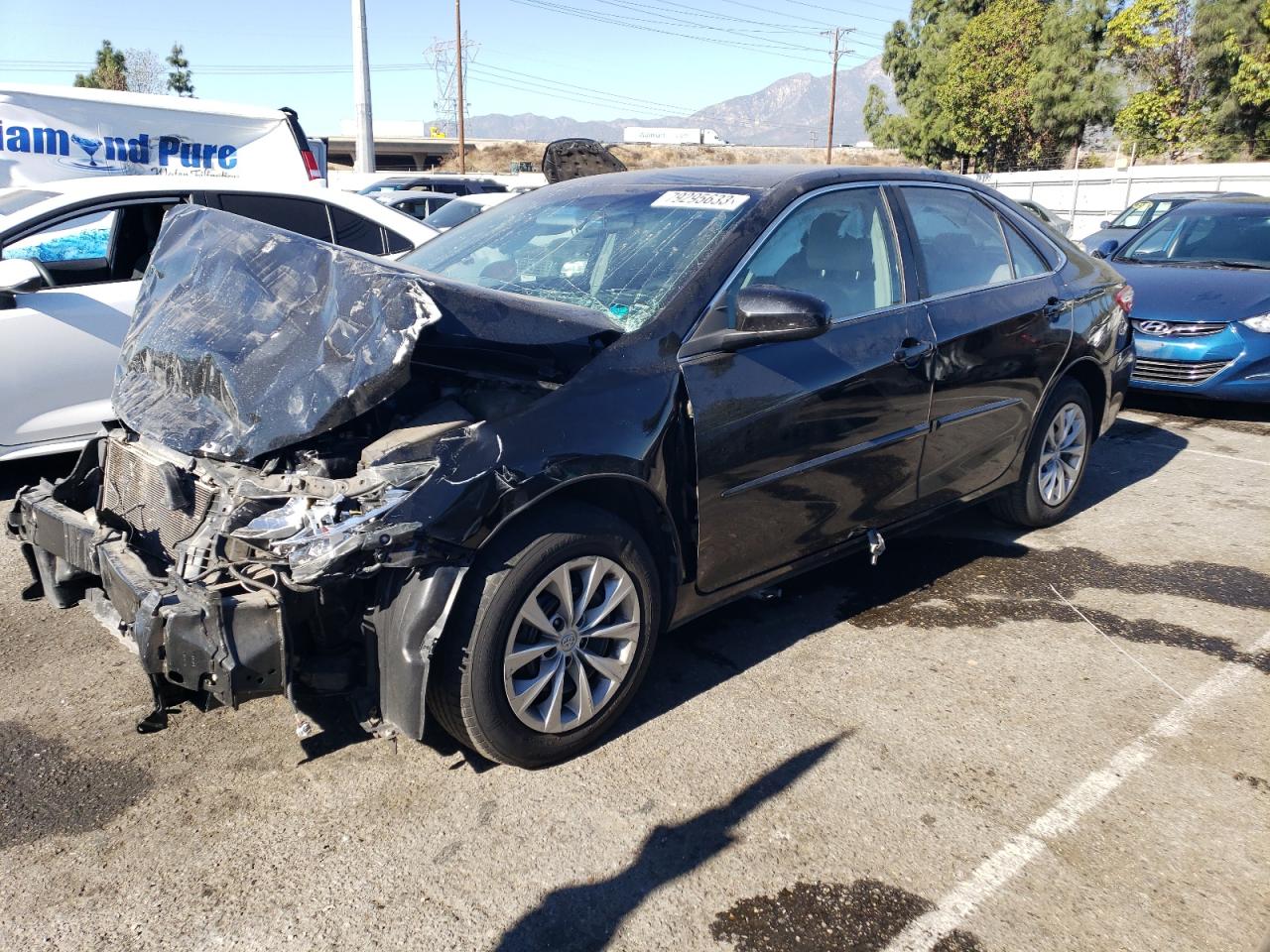 Изображение 1 2017 TOYOTA CAMRY LE 2017 с VIN 4T1BF1FK6HU357950