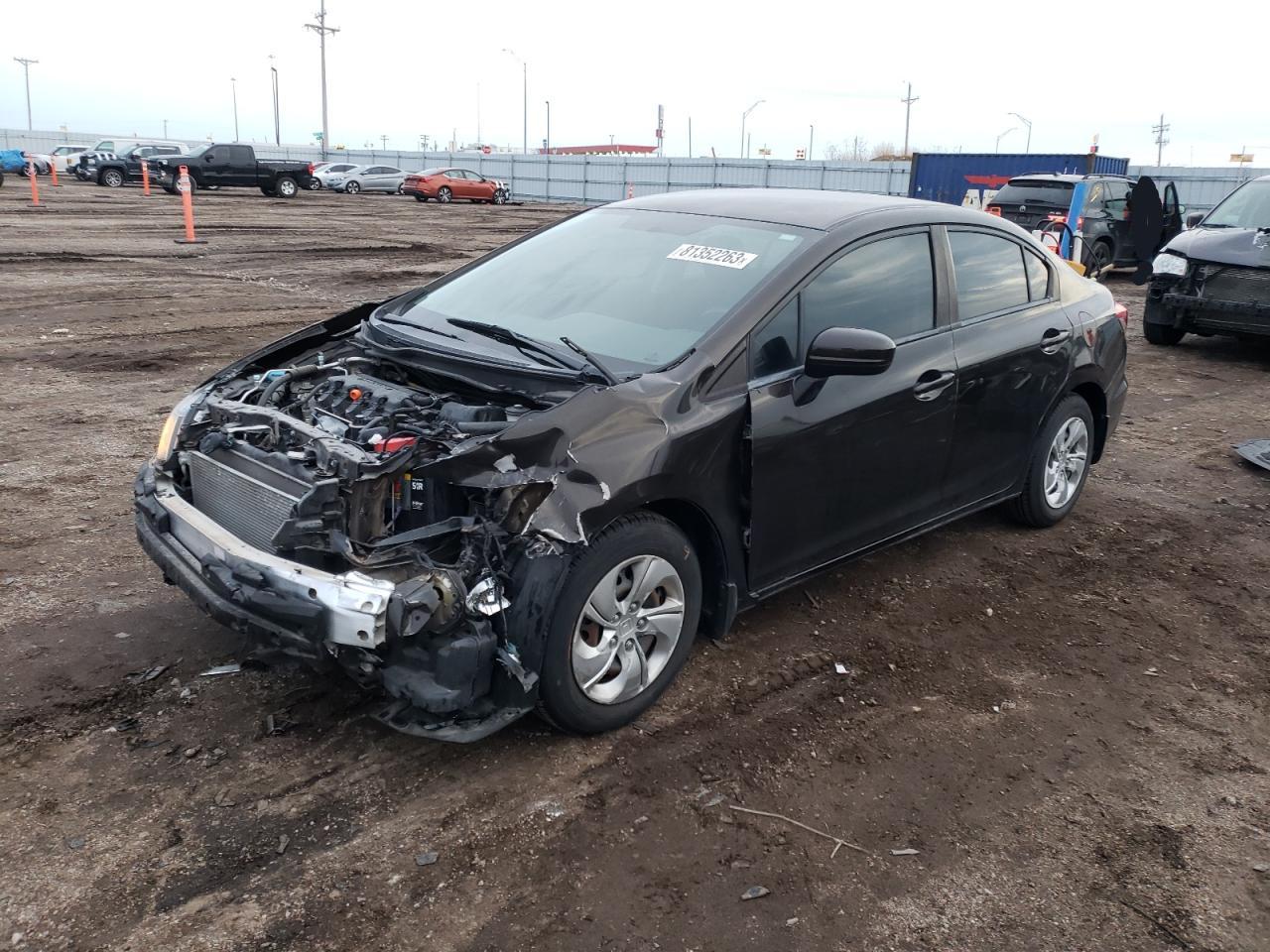 Изображение 1 2014 HONDA CIVIC LX 2014 с VIN 2HGFB2F5XEH518592