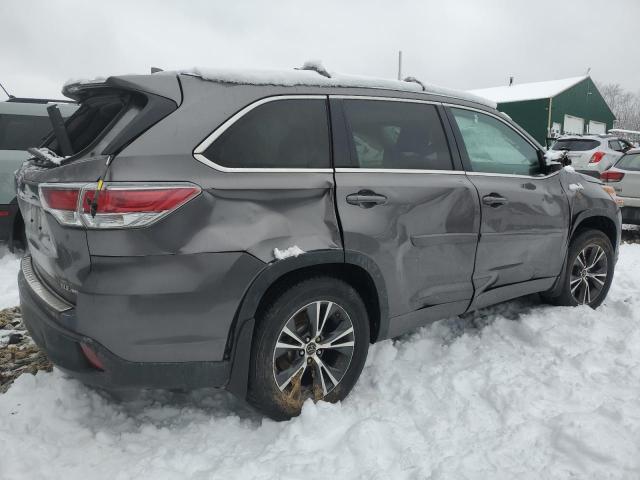 Image 3 of 2016 TOYOTA HIGHLANDER XLE 2016 with VIN 5TDJKRFH7GS329155