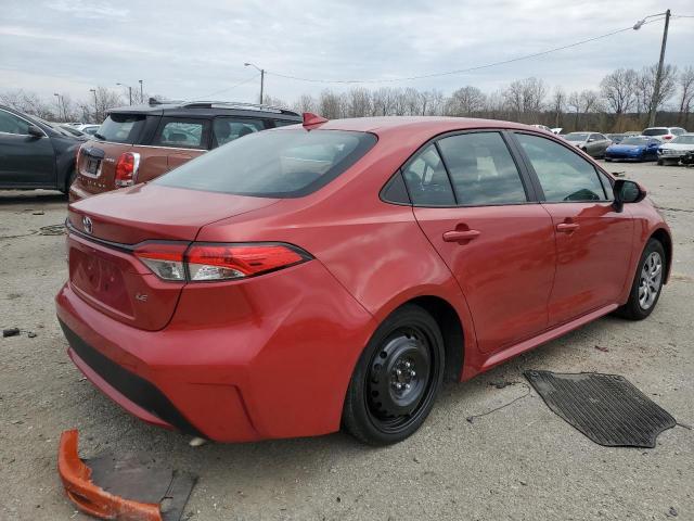 Image 3 of 2020 TOYOTA COROLLA LE 2020 with VIN 5YFEPRAE6LP037368