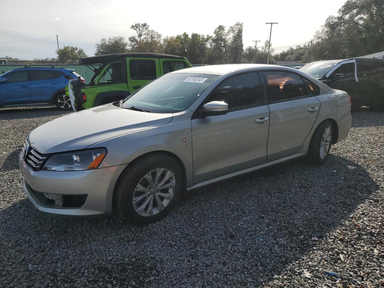 Image 1 of 2014 VOLKSWAGEN PASSAT S 2014 with VIN 1VWAH7A34EC006630