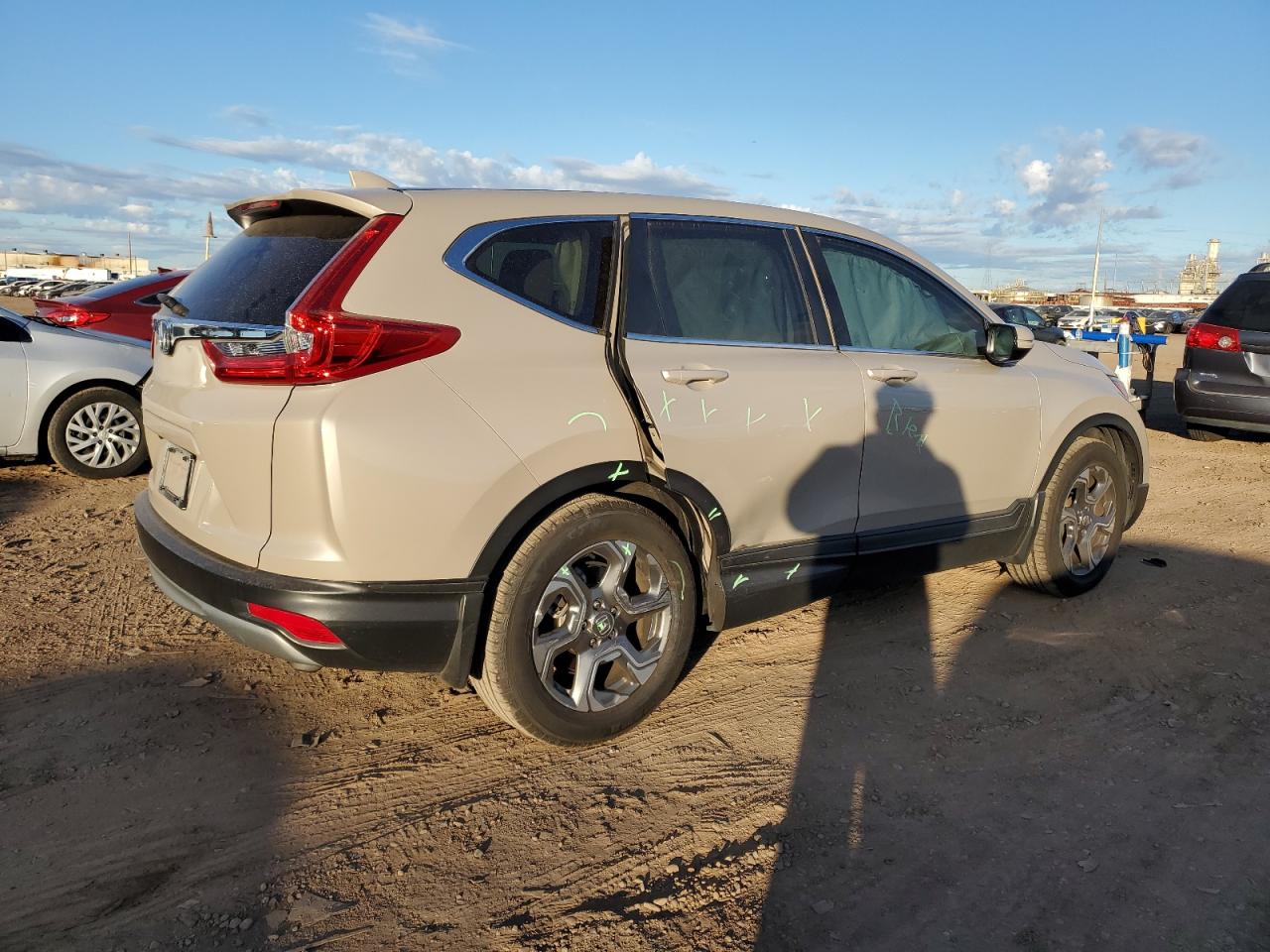 Image 3 of 2019 HONDA CR-V EX 2019 with VIN 5J6RW1H55KL001409