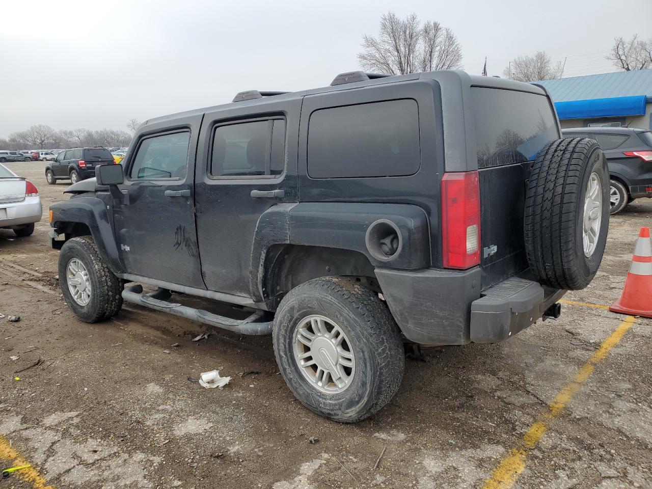 Изображение 2 2008 HUMMER H3  2008 с VIN 5GTEN13E988166415