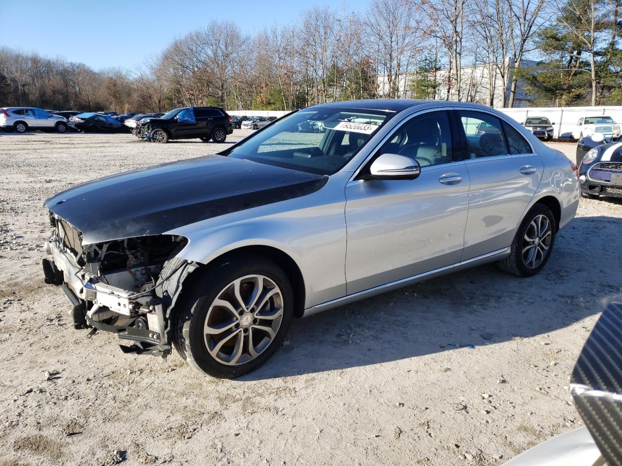 Изображение 1 2017 MERCEDES-BENZ C 300 4MATIC 2017 с VIN 55SWF4KB1HU188313
