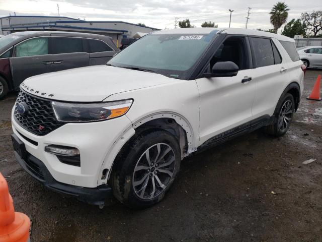 Image 1 of 2021 FORD EXPLORER ST 2021 with VIN 1FM5K8GC9MGB59431