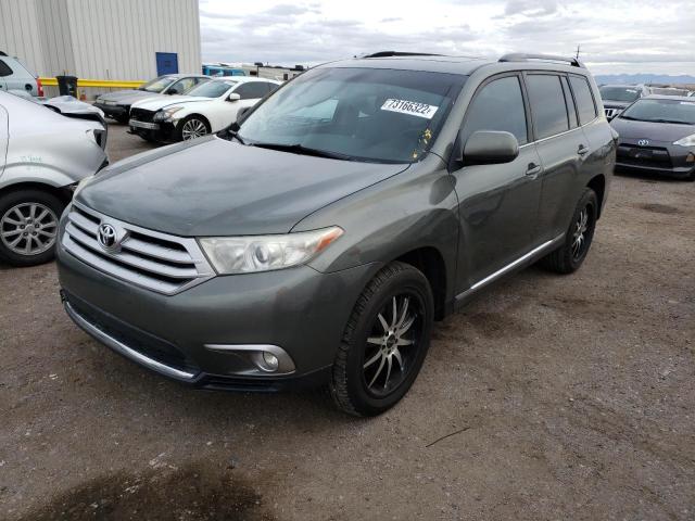 Image 1 of 2012 TOYOTA HIGHLANDER BASE 2012 with VIN 5TDBK3EH3CS130469