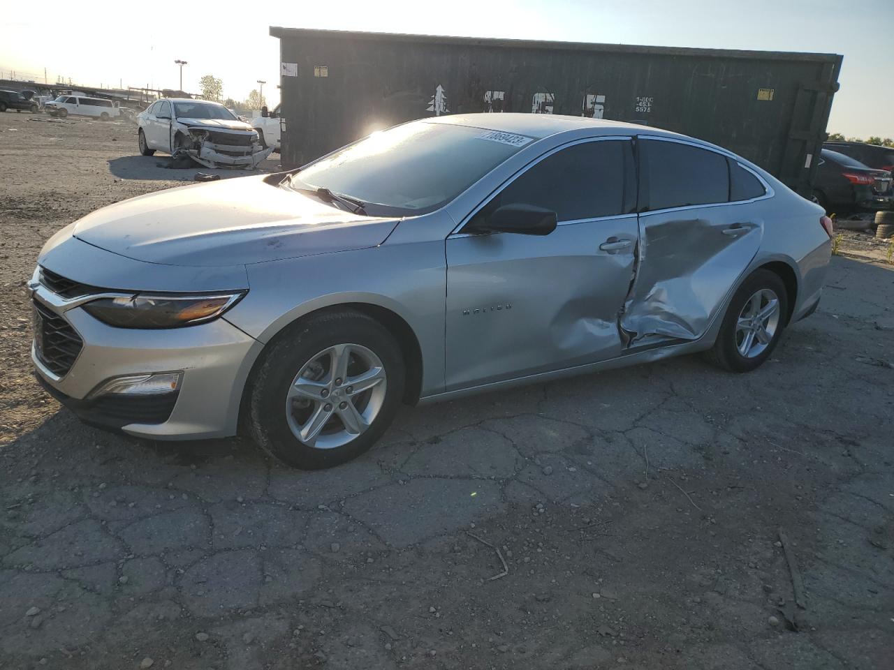 Image 1 of 2019 CHEVROLET MALIBU LS 2019 with VIN 1G1ZB5ST8KF213499