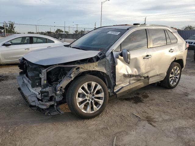 Image 1 of 2021 TOYOTA RAV4 XLE PREMIUM 2021 with VIN 2T3C1RFV7MW158578