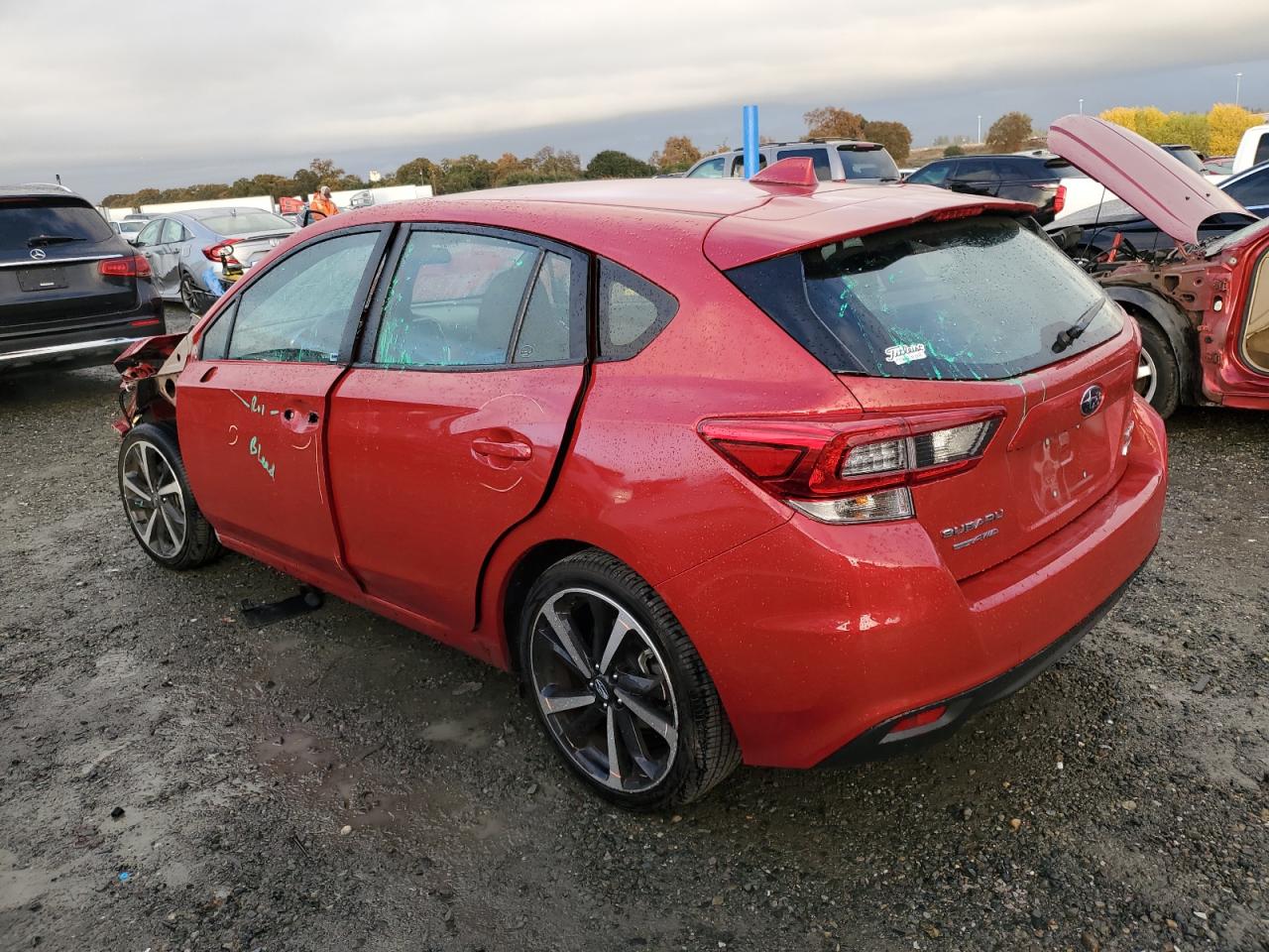 Изображение 2 2022 SUBARU IMPREZA SPORT 2022 с VIN 4S3GTAM67N3713445