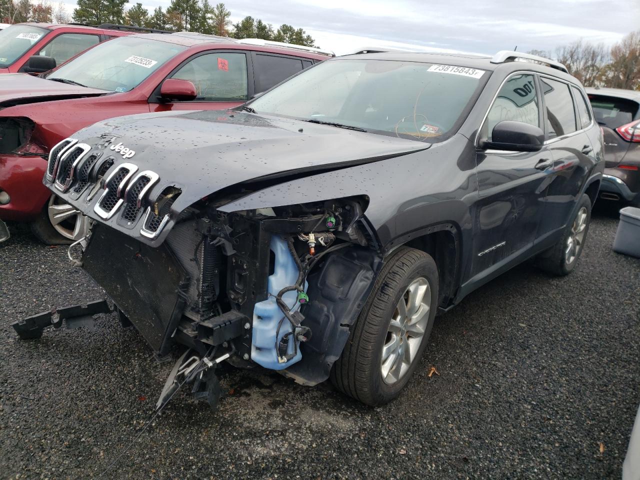 Obraz 1 z 2015 JEEP CHEROKEE LIMITED 2015 z VIN 1C4PJMDS4FW728294
