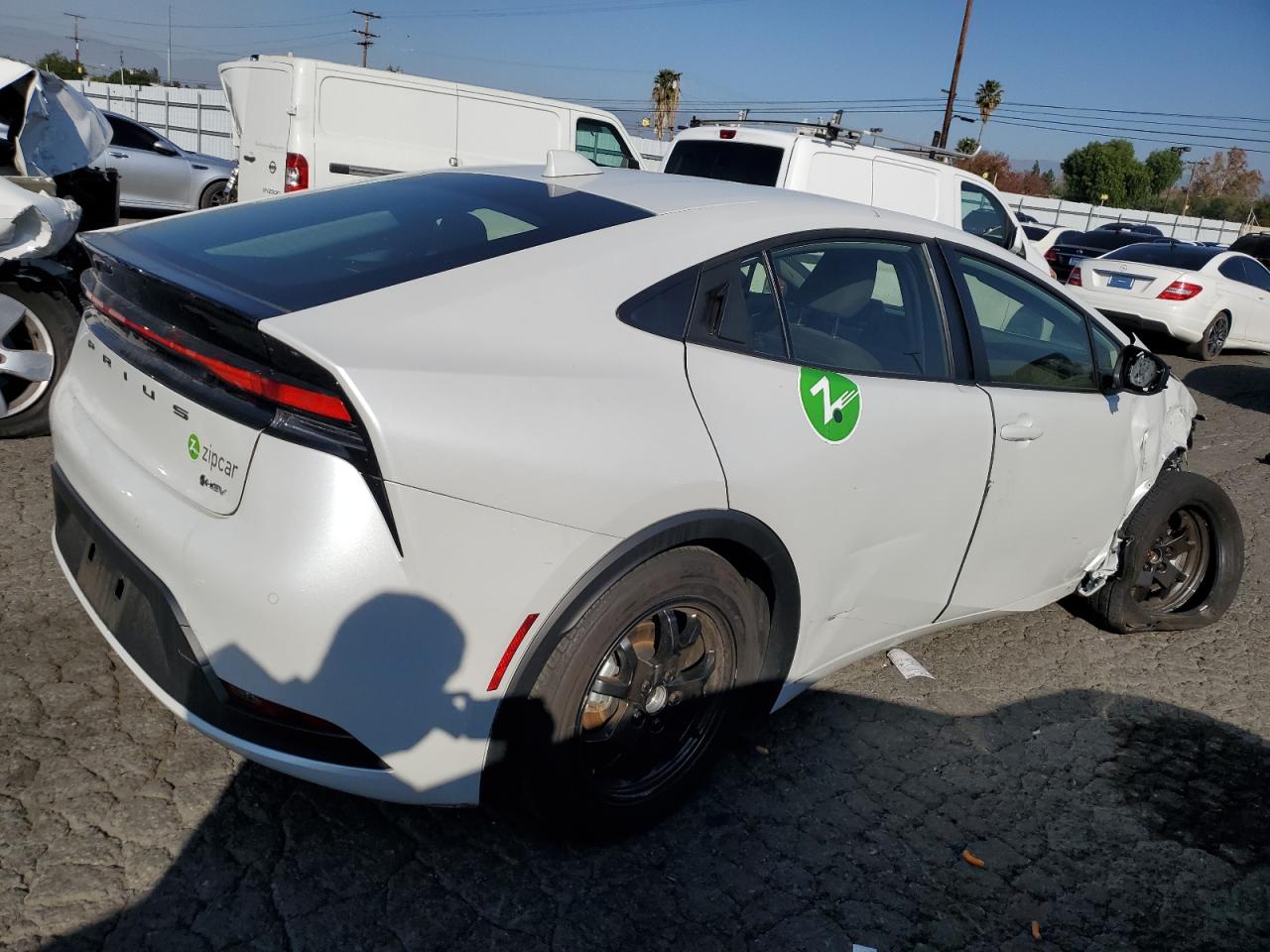 Image 3 of 2023 TOYOTA PRIUS LE 2023 with VIN JTDACAAU3P3000683