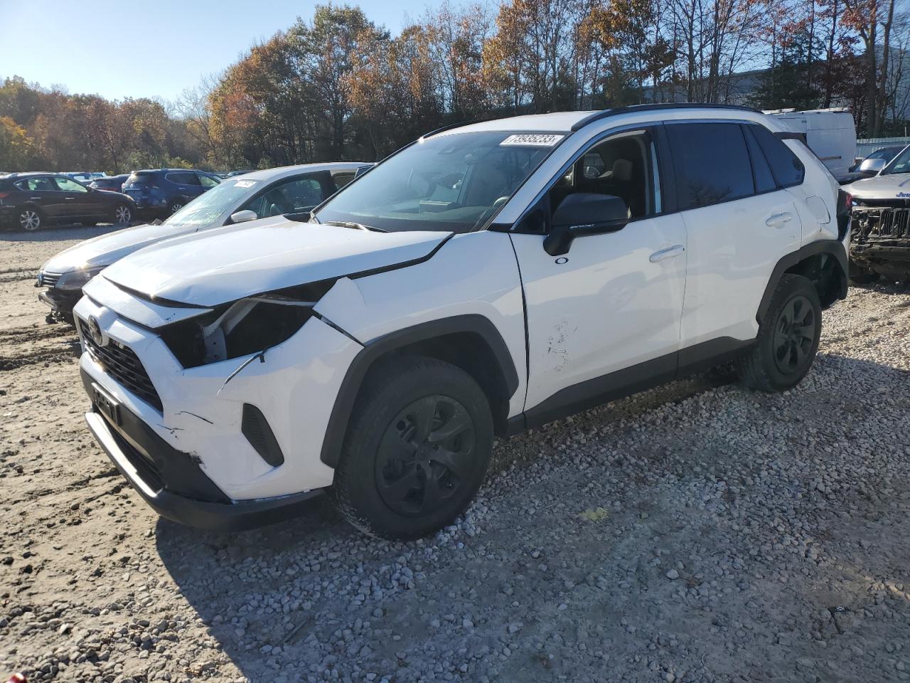 Image 1 of 2020 TOYOTA RAV4 LE 2020 with VIN 2T3F1RFV2LW087852