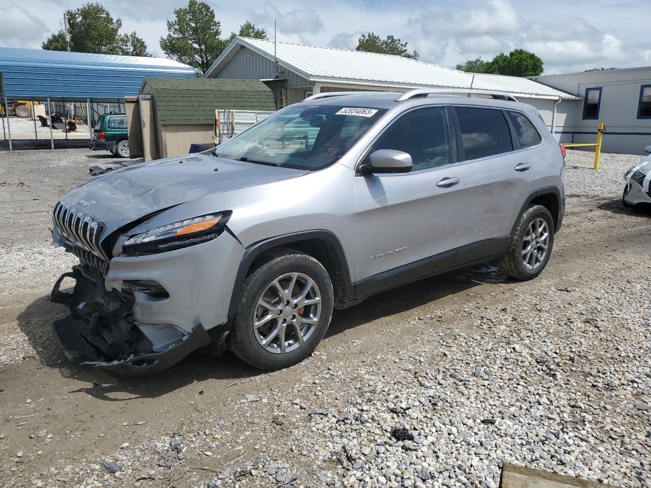 Image 1 of 2018 JEEP CHEROKEE LATITUDE PLUS 2018 with VIN 1C4PJLLB0JD621694