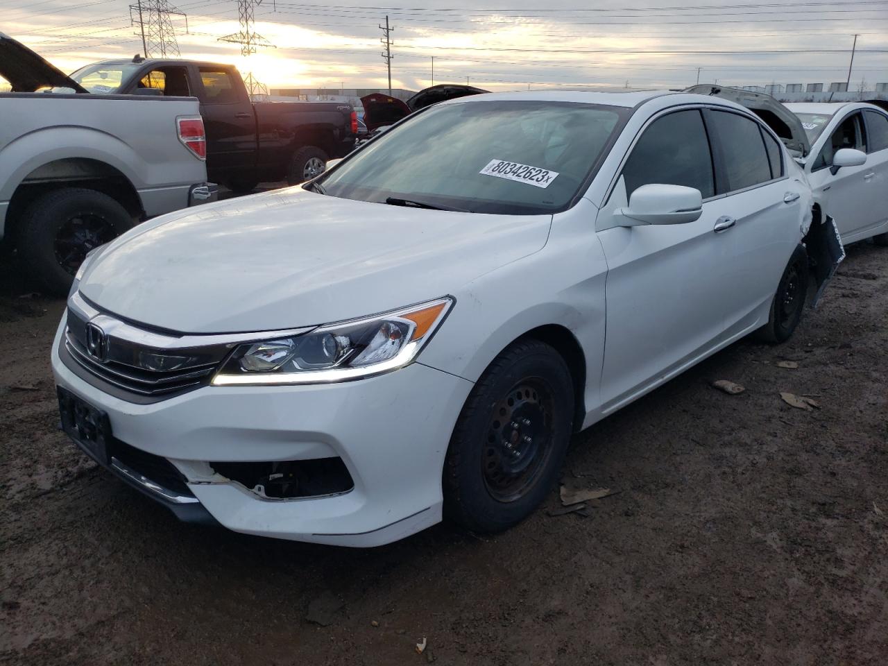 Image 1 of 2016 HONDA ACCORD EXL 2016 with VIN 1HGCR2F8XGA107011