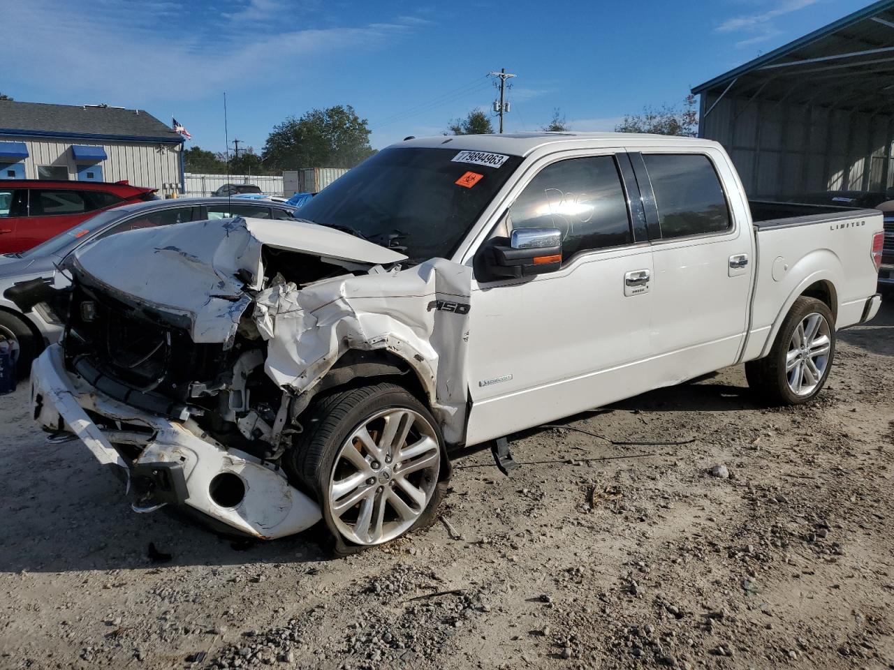 Image 1 of 2013 FORD F150 SUPERCREW 2013 with VIN 1FTFW1ETXDFA07008