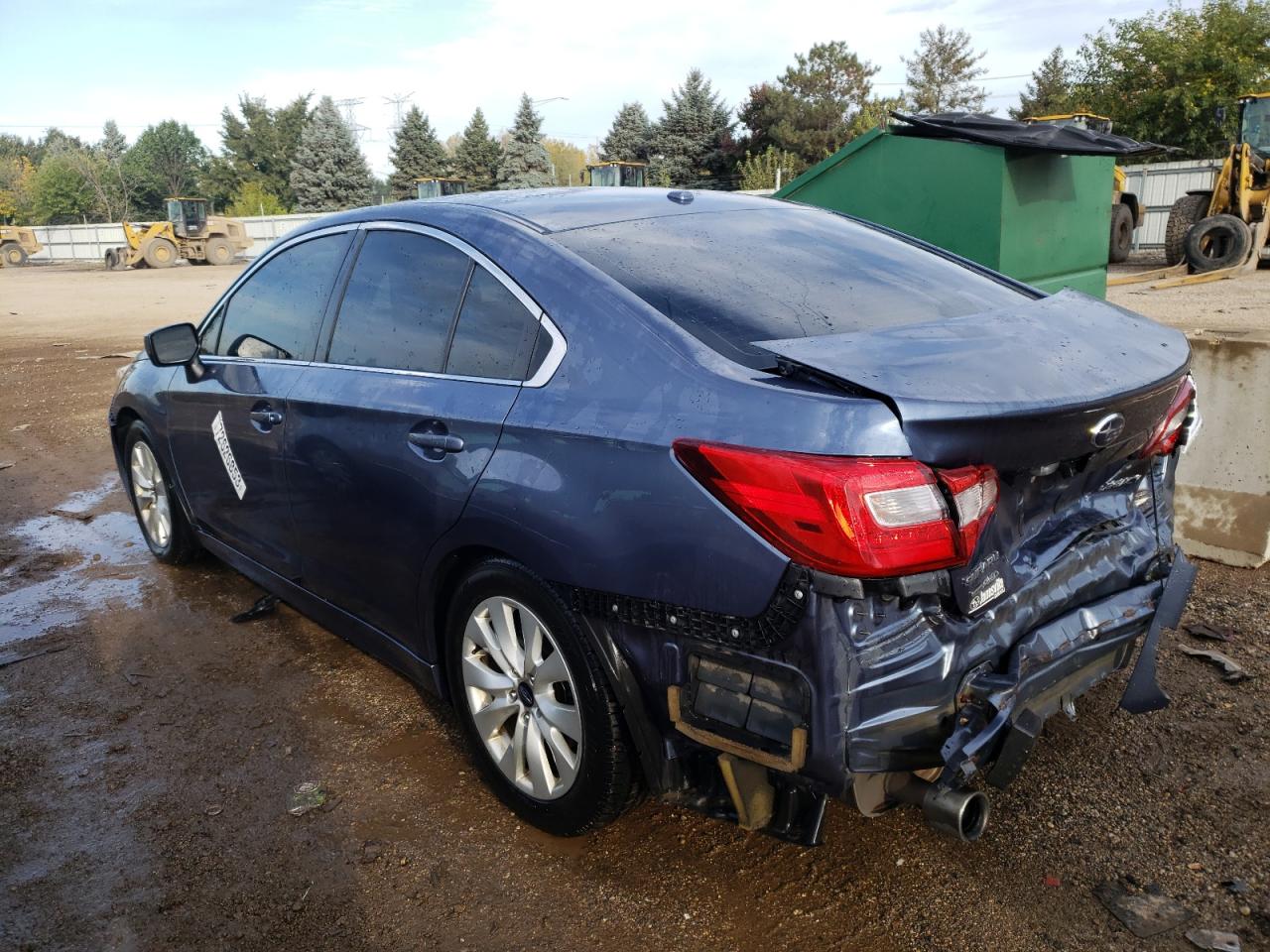 Image 2 of 2015 SUBARU LEGACY 2.5I PREMIUM 2015 with VIN 4S3BNBC65F3044671