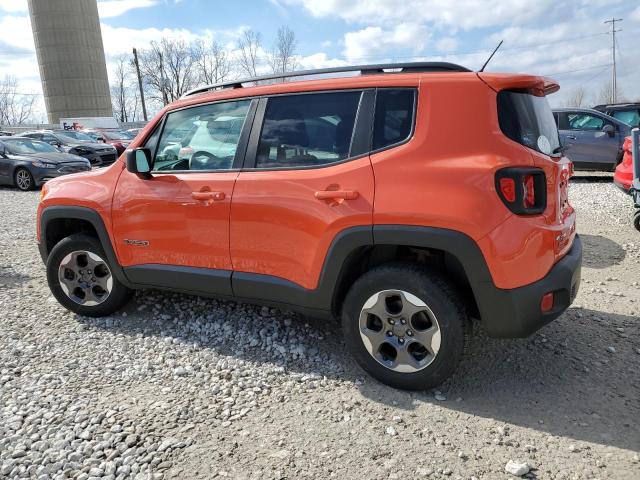 Image 2 of 2017 JEEP RENEGADE SPORT 2017 with VIN ZACCJBAB2HPE89691