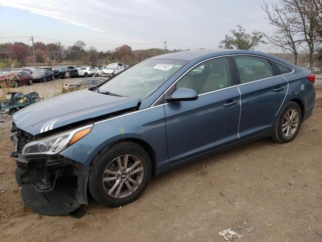 Image 1 of 2017 HYUNDAI SONATA SE 2017 with VIN 5NPE24AF4HH515799