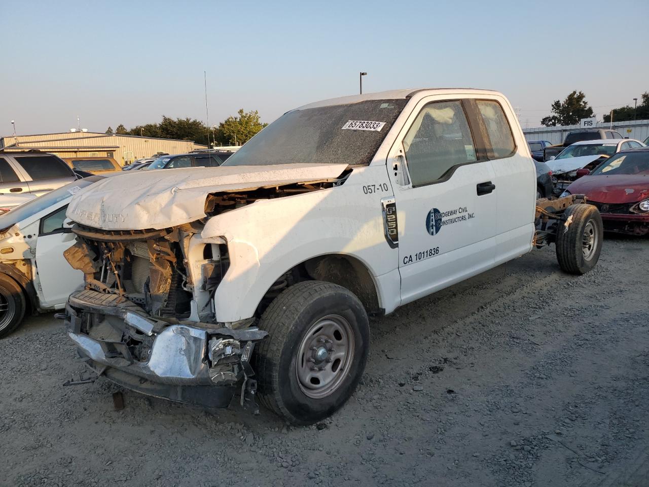 Изображение 2021 FORD F250 SUPER DUTY 2021