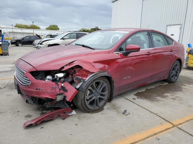 Image 1 of 2018 FORD FUSION SE HYBRID 2018 with VIN 3FA6P0LU8JR233149