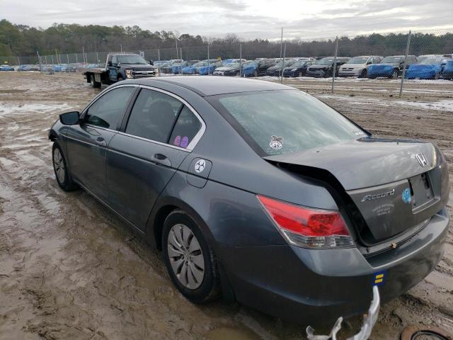 Image 2 of 2008 HONDA ACCORD LX 2008 with VIN 1HGCP26378A140463