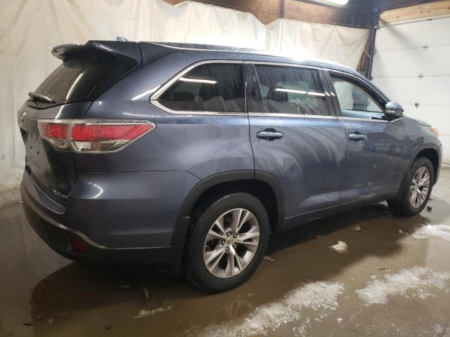 Image 3 of 2015 TOYOTA HIGHLANDER XLE 2015 with VIN 5TDJKRFH2FS146700
