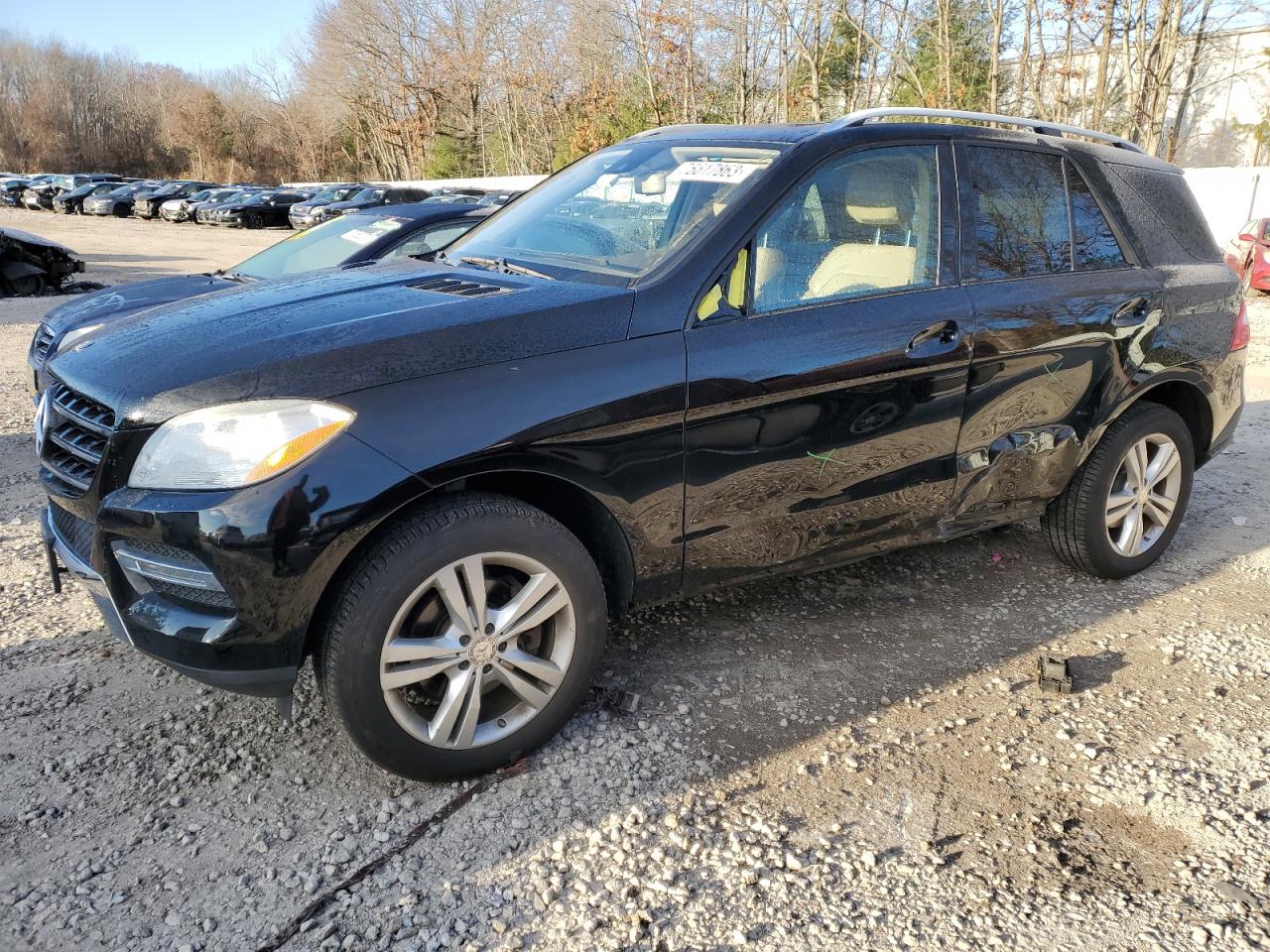 Image 1 of 2015 MERCEDES-BENZ ML 350 4MATIC 2015 with VIN 4JGDA5HB2FA542376