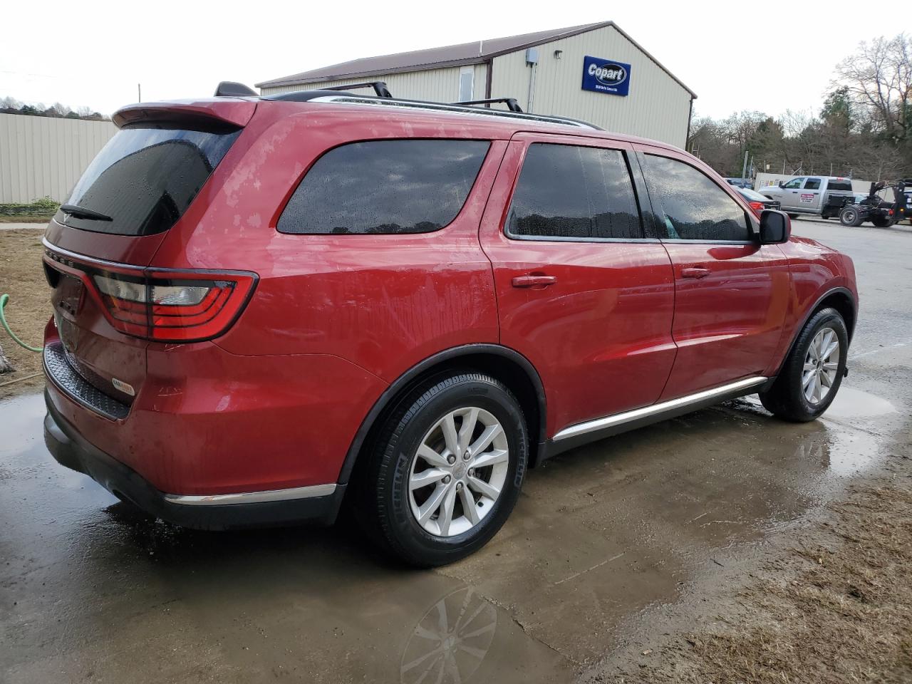 Image 3 of 2014 DODGE DURANGO SXT 2014 with VIN 1C4RDJAG5EC318523