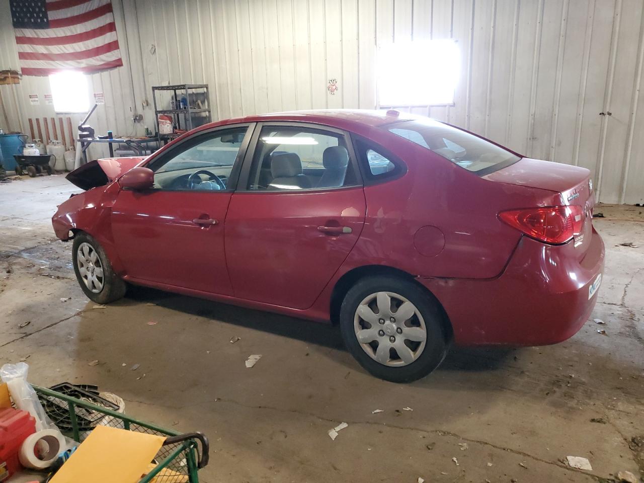 Image 2 of 2007 HYUNDAI ELANTRA GLS 2007 with VIN KMHDU46D87U175084