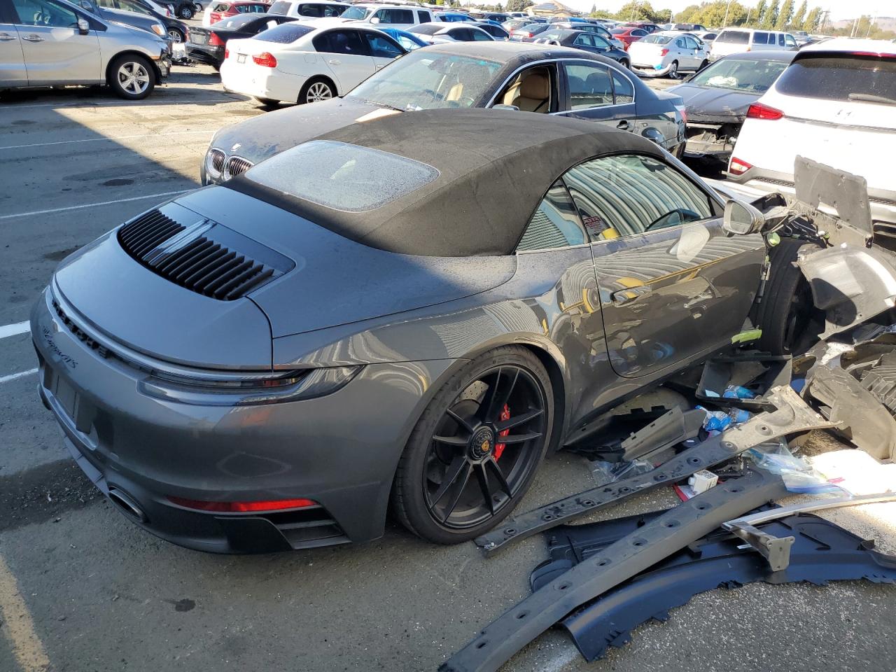 Image 3 of 2022 PORSCHE 911 CARRERA S 2022 with VIN WP0CB2A97NS245048