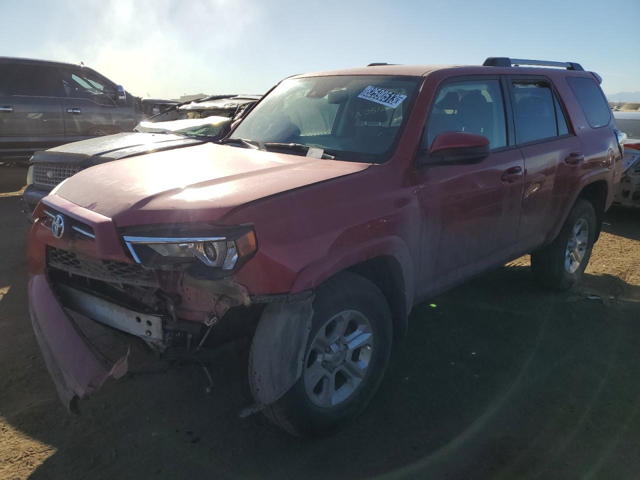 Изображение 1 2022 TOYOTA 4RUNNER SR5/SR5 PREMIUM 2022 с VIN JTEMU5JR0N6051238