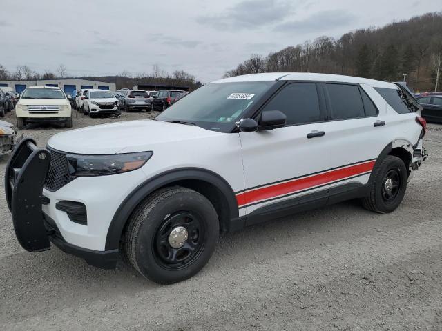 Image 1 of 2022 FORD EXPLORER POLICE INTERCEPTOR 2022 with VIN 1FM5K8AB9NGA42451