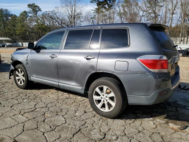 Image 2 of 2013 TOYOTA HIGHLANDER BASE 2013 with VIN 5TDZK3EH3DS123506