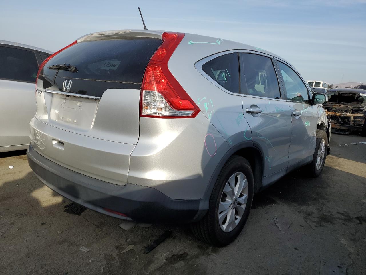 Image 3 of 2014 HONDA CR-V EX 2014 with VIN 2HKRM3H59EH555391