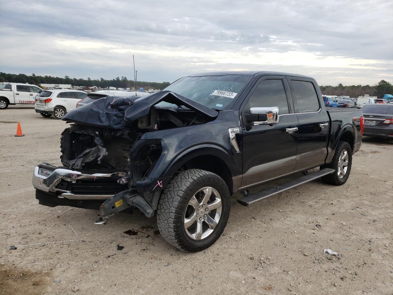 Obraz 1 z 2022 FORD F150 SUPERCREW 2022 z VIN 1FTFW1E55NFA47287