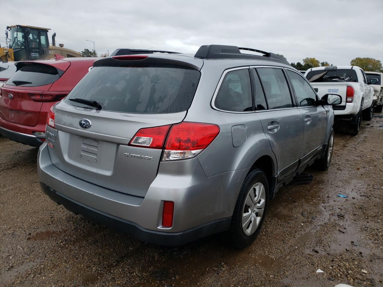 Image 3 of 2011 SUBARU OUTBACK 2.5I 2011 with VIN 4S4BRCAC3B3392784