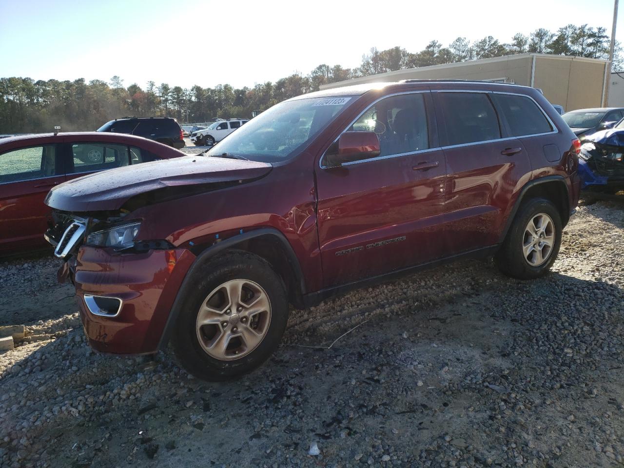 Image 1 of 2017 JEEP GRAND CHEROKEE LAREDO 2017 with VIN 1C4RJEAG2HC740107