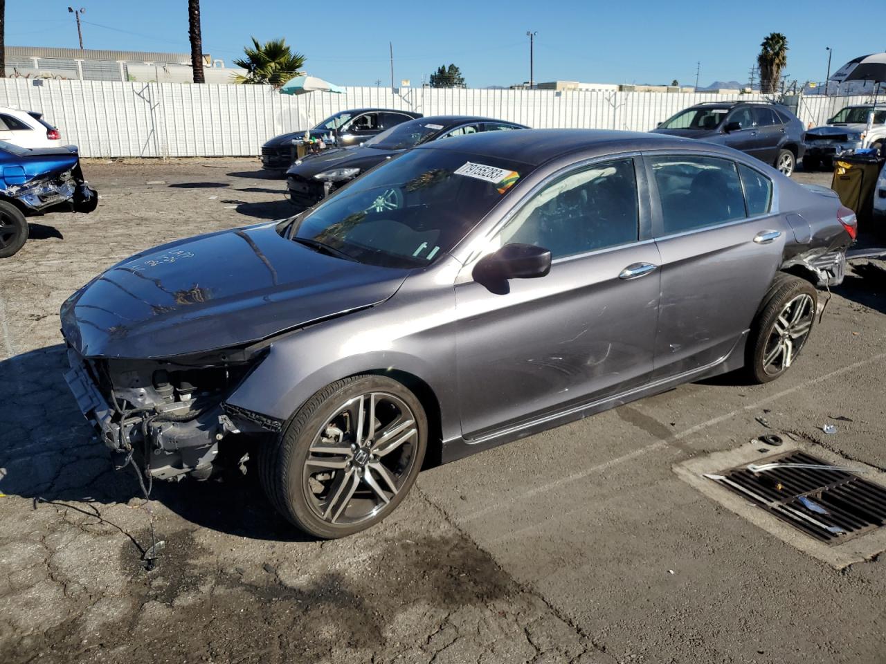 Image 1 of 2016 HONDA ACCORD SPORT 2016 with VIN 1HGCR2F54GA177982
