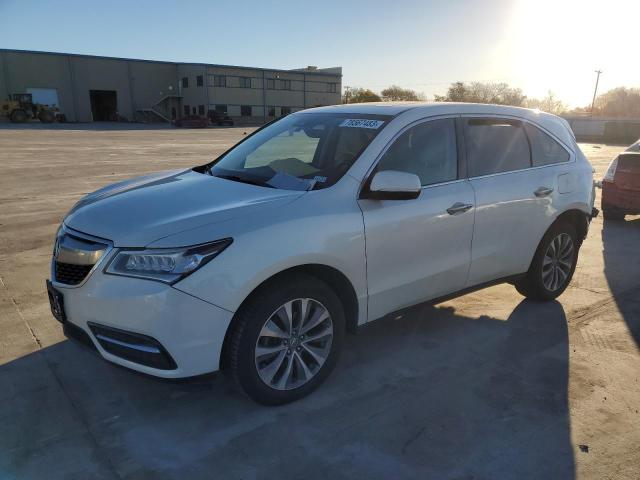 Image 1 of 2016 ACURA MDX TECHNOLOGY 2016 with VIN 5FRYD4H44GB061299